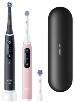 Spazzolino elettrico Oral B IO SERIES 6 Duo Edition Black Lava e Pink