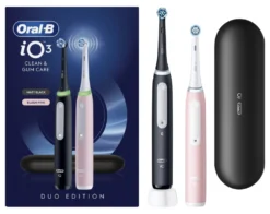 Spazzolino elettrico Oral B IO SERIES 3 Duo Edition Matt black e Blush