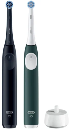 Spazzolino elettrico Oral B 62418 IO SERIES 2 Duo Edition Black e Gree