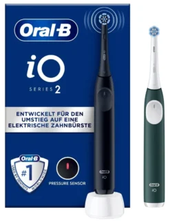 Spazzolino elettrico Oral B 62418 IO SERIES 2 Duo Edition Black e Gree