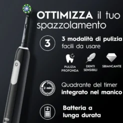 Spazzolino elettrico Oral-B Pro Series 1 con timer professionale