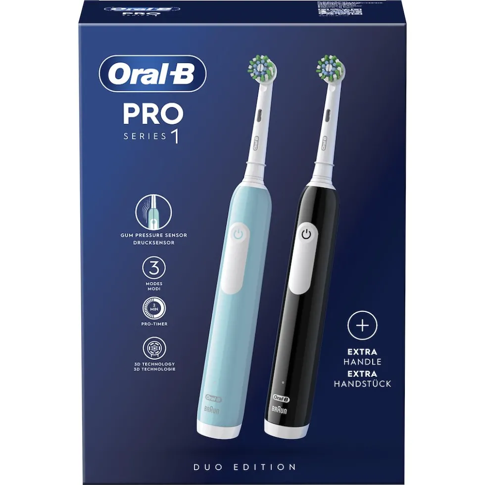 Spazzolino elettrico Oral-B Pro 1 Duo rotante oscillante