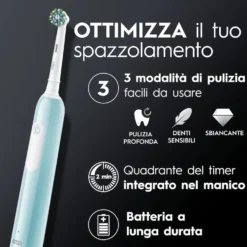 Spazzolino elettrico Oral-B Pro 1 Duo rotante oscillante