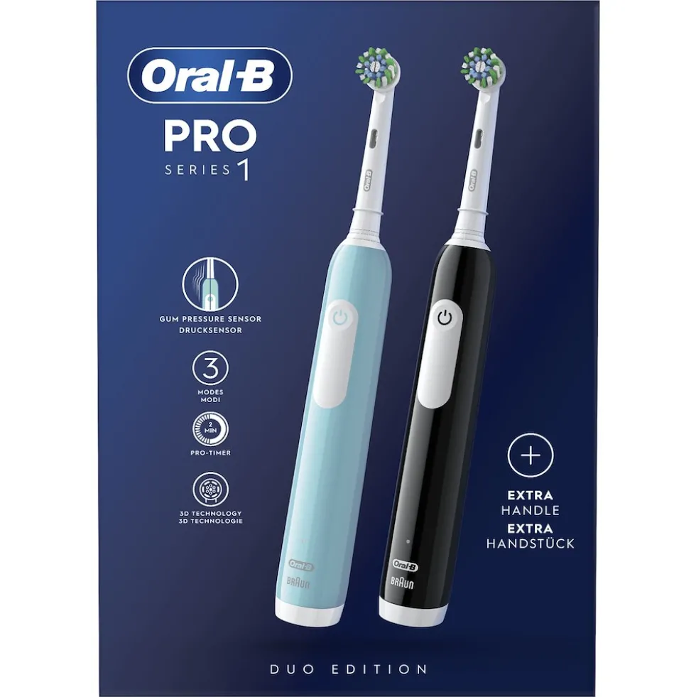 Spazzolino elettrico Oral-B Pro 1 Duo rotante oscillante
