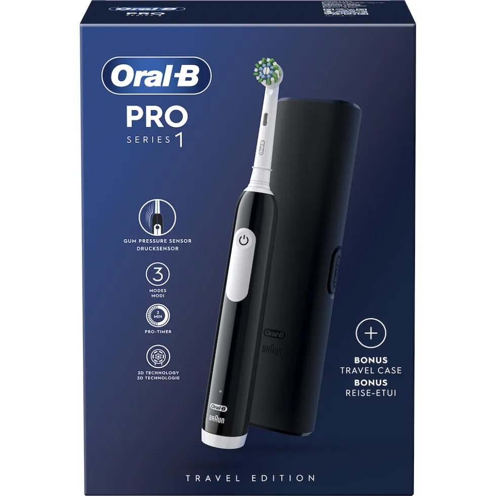 Spazzolino elettrico Oral-B Pro Series 1 con custodia da viaggio