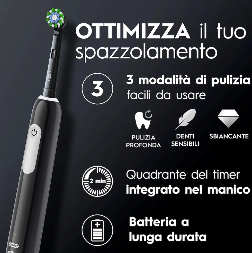 Spazzolino elettrico Oral-B Pro Series 1 con custodia da viaggio