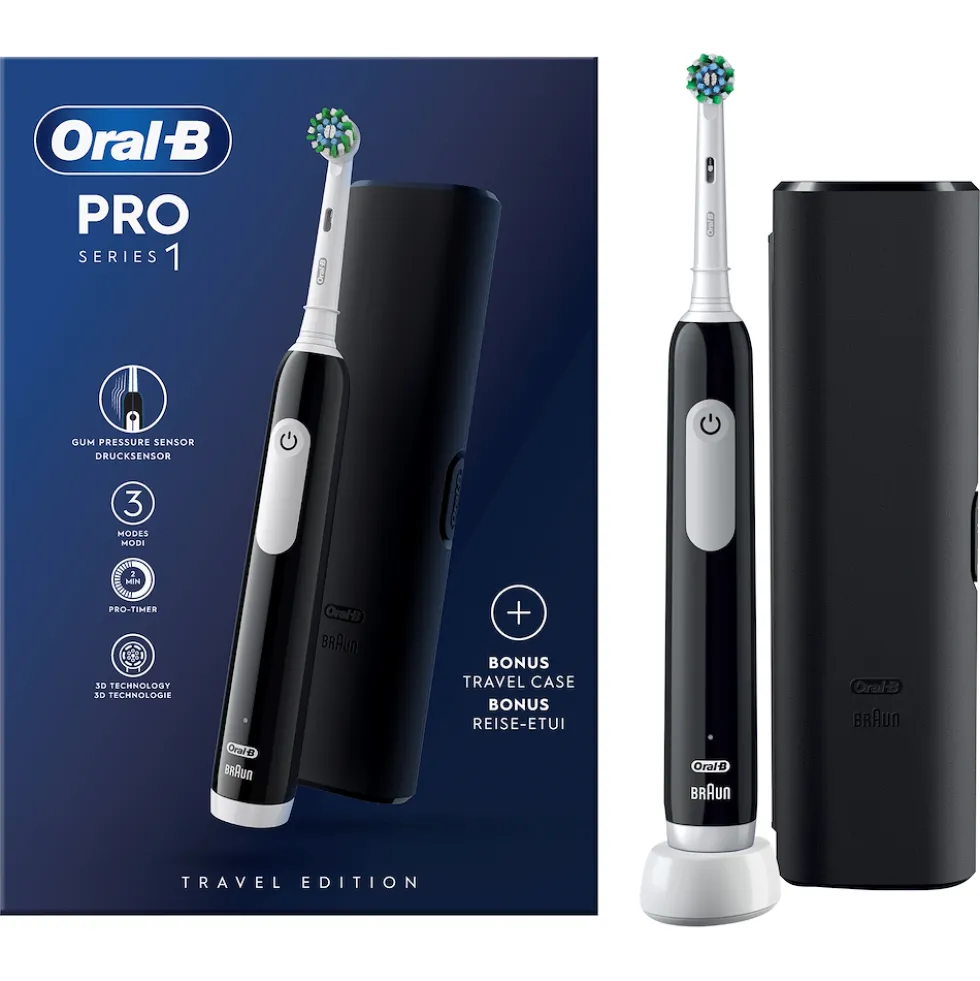 Spazzolino elettrico Oral-B Pro Series 1 con custodia da viaggio