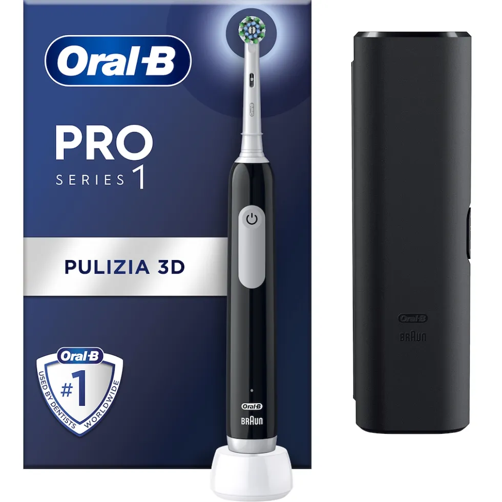 Spazzolino elettrico Oral-B Pro Series 1 con custodia da viaggio