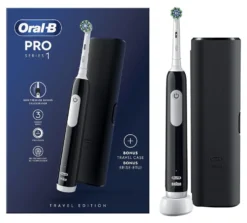Spazzolino elettrico Oral B PRO 1 SERIES Travel Edition Black