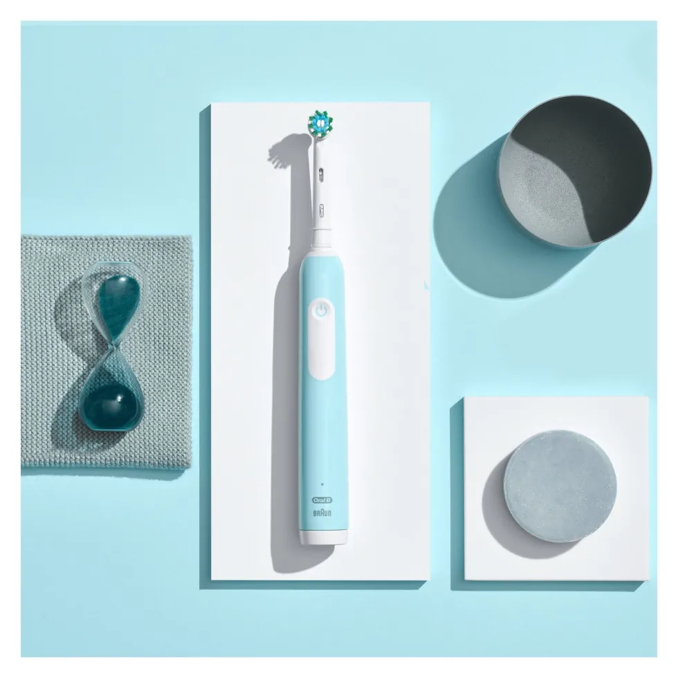 Spazzolino elettrico Oral B PRO 1 SERIES Azzurro e Bianco