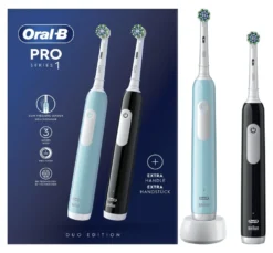Spazzolino elettrico Oral B PRO 1 3DW BK TQ PRO 1 SERIES Duo Edition B