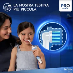 Spazzolino elettrico Oral B Vitality Pro Frozen per bambini da 3 anni