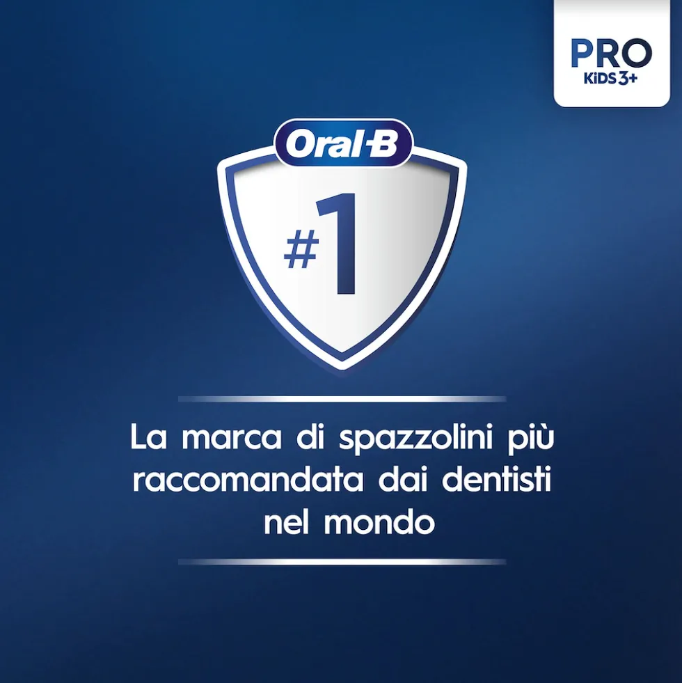 Spazzolino elettrico Oral B Vitality Pro Frozen per bambini da 3 anni