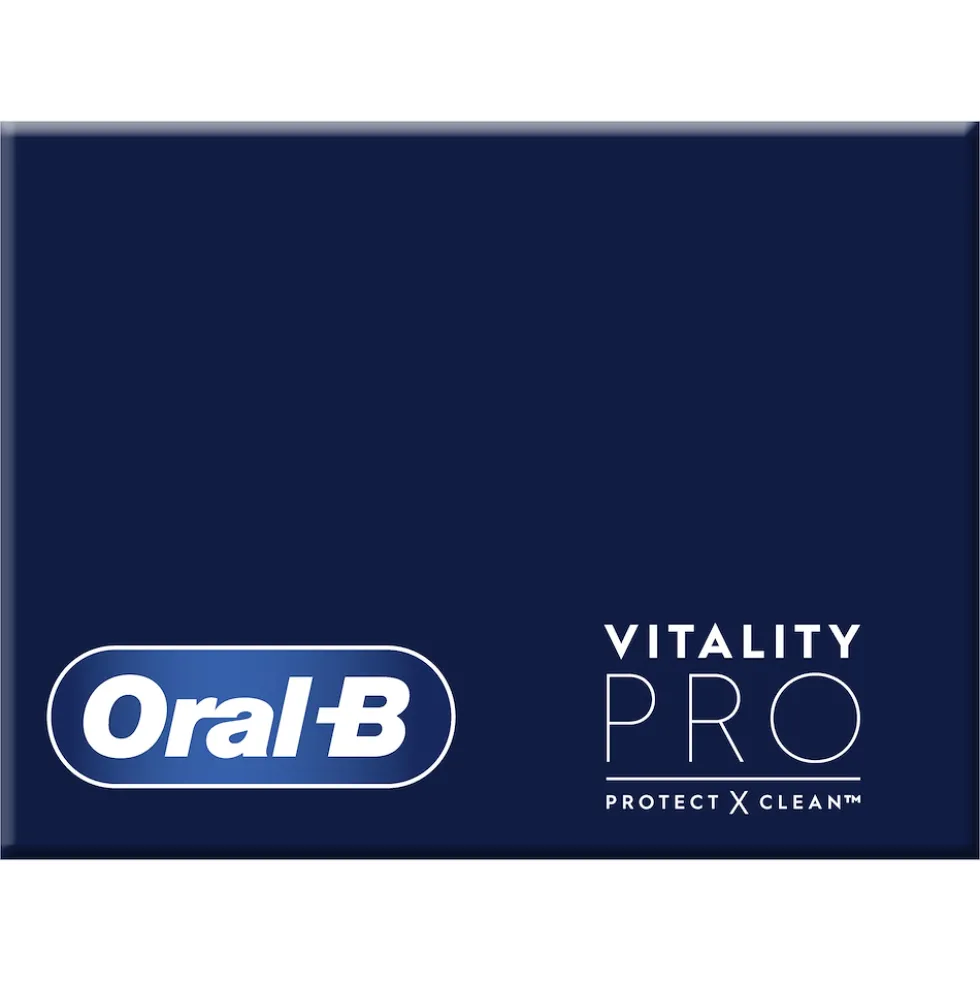 Spazzolino elettrico Oral-B Vitality Pro Black con 3 modalità e 2 testine
