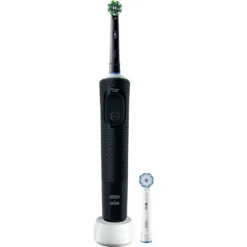 Spazzolino elettrico Oral-B Vitality Pro Black con 3 modalità e 2 testine