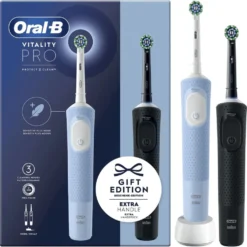 Spazzolino elettrico Oral-B Vitality Pro Duo, pulizia superiore