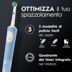Spazzolino elettrico Oral-B Vitality Pro Duo, pulizia superiore