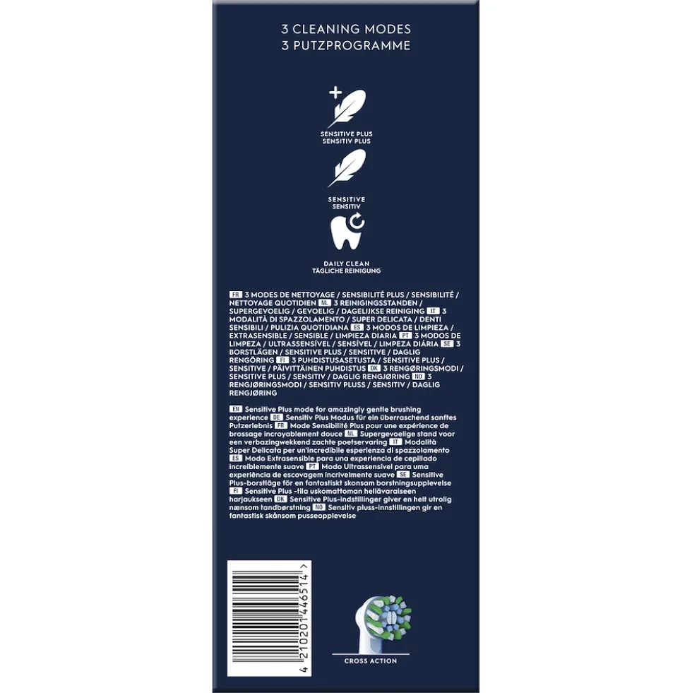 Spazzolino elettrico Oral-B Vitality Pro Duo, pulizia superiore
