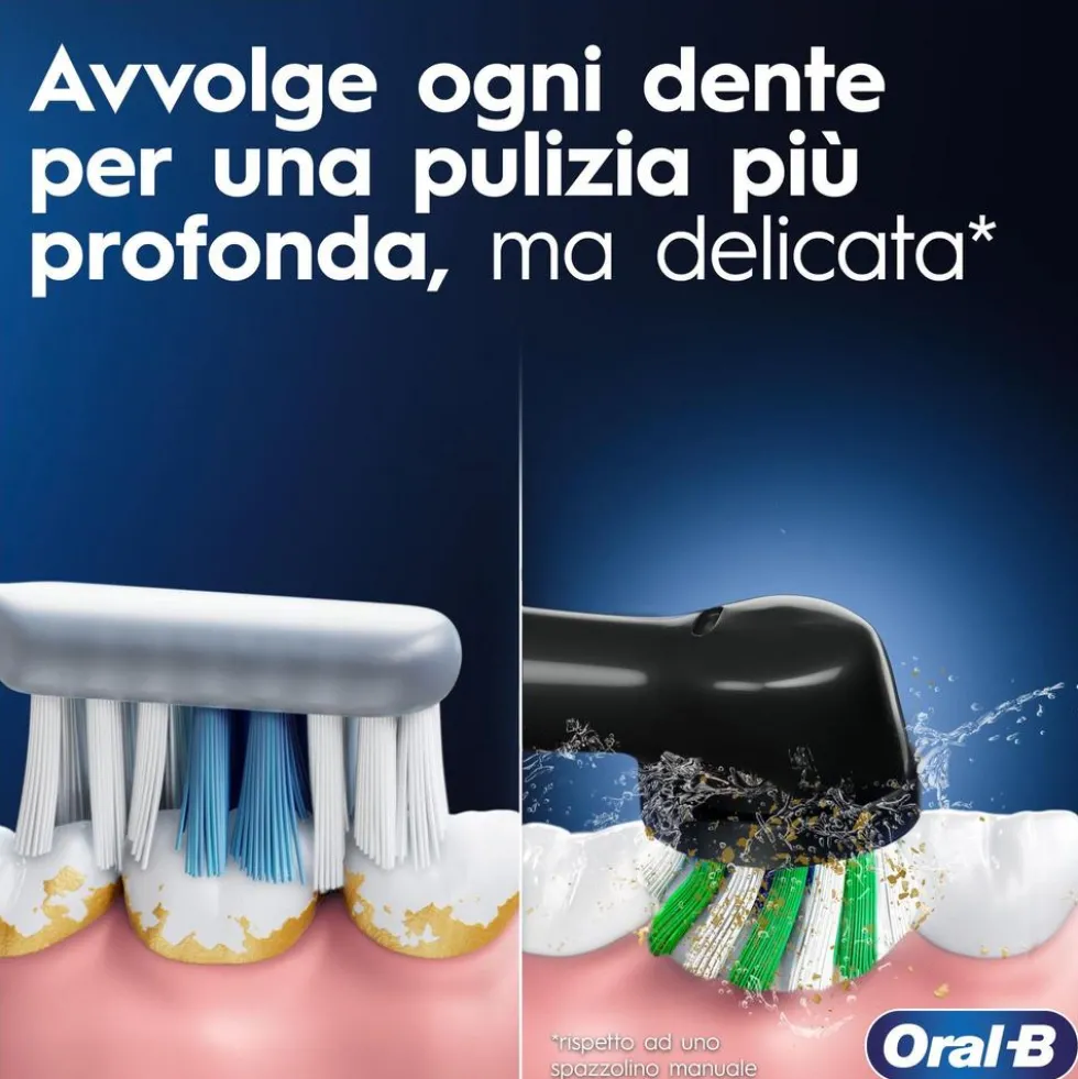 Spazzolino elettrico Oral-B Vitality Pro Duo, pulizia superiore