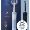 Spazzolino elettrico Oral B VITALITY PRO Duo Gift Edition Blue e Black
