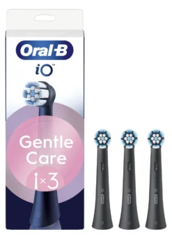Spazzolino ricambio Oral B IO SERIES Gentle Care Black