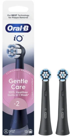 Spazzolino ricambio Oral B IO SERIES Gentle Care Black
