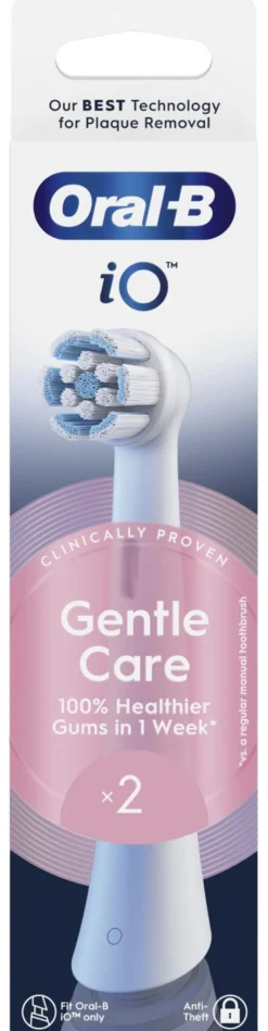 Spazzolino ricambio Oral B IO SERIES Gentle Care White