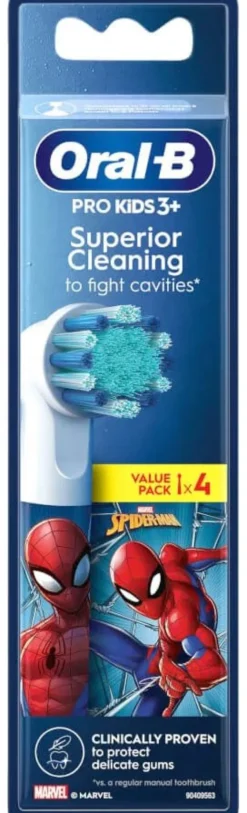 Spazzolino ricambio Oral B PRO KIDS Spiderman White