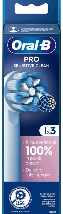 Spazzolino ricambio Oral B SENSITIVE CLEAN Pro White