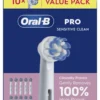 Spazzolino ricambio Oral B SENSITIVE CLEAN EB60X White