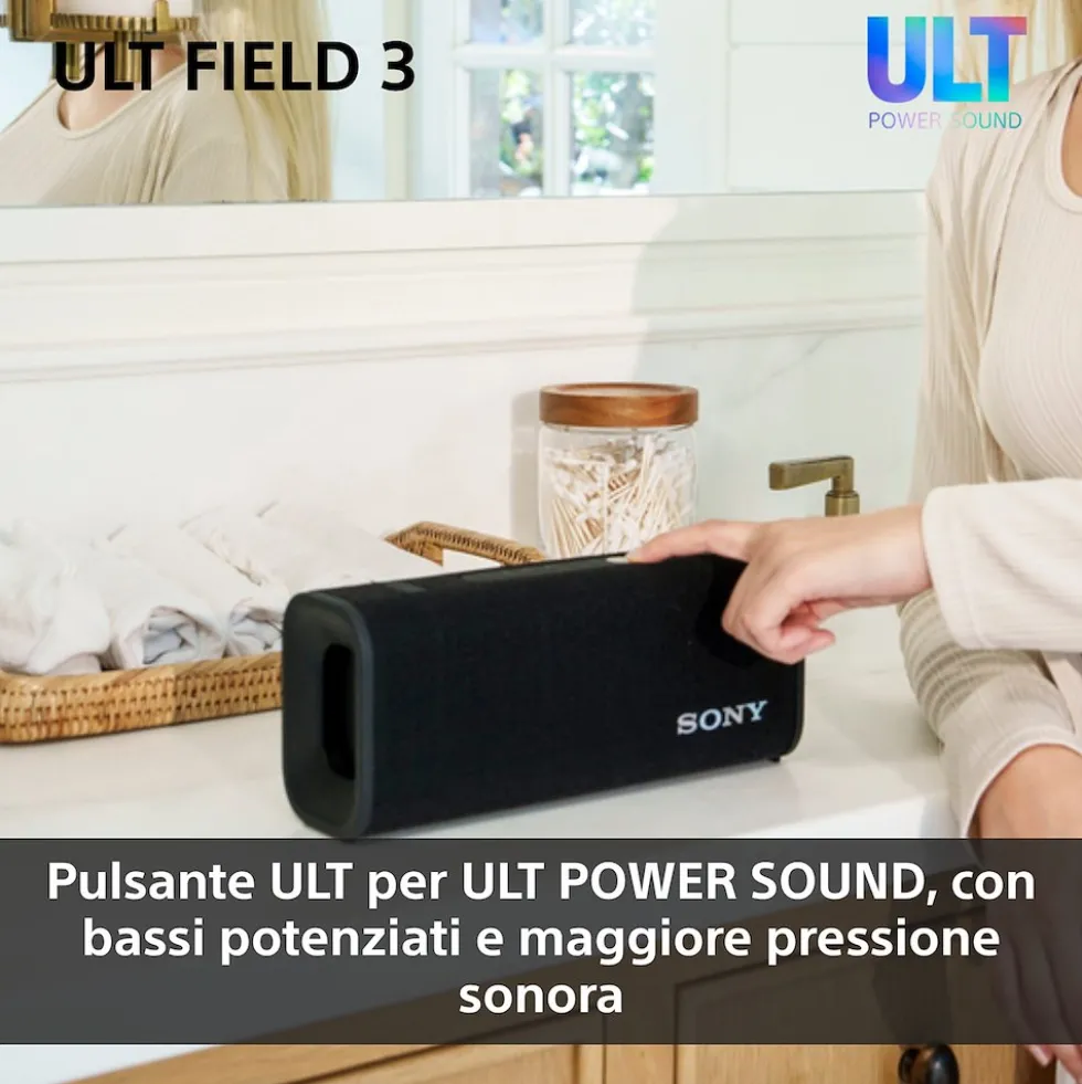 Speaker portatile Sony SRS-ULT30H Bluetooth con ULT POWER SOUND