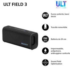 Speaker portatile Sony SRS-XG300 con ULT POWER SOUND e impermeabilità IP67