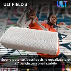 Speaker portatile Sony SRS-XG300 con ULT POWER SOUND e impermeabilità IP67