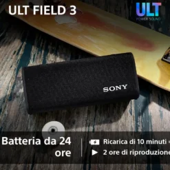 Speaker portatile Sony SRS-XG300 con ULT POWER SOUND e impermeabilità IP67