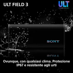 Speaker portatile Sony SRS-XG300 con ULT POWER SOUND e impermeabilità IP67
