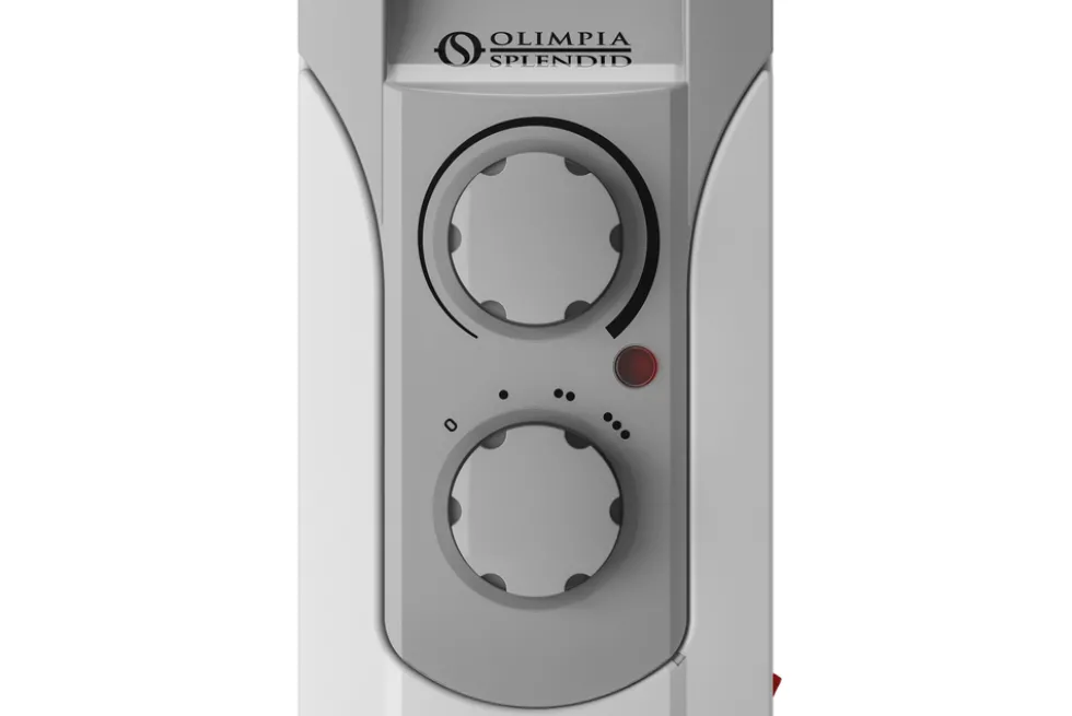 Splendid Radiatore Olio 2500W 3Liv Potenza Con Ruote