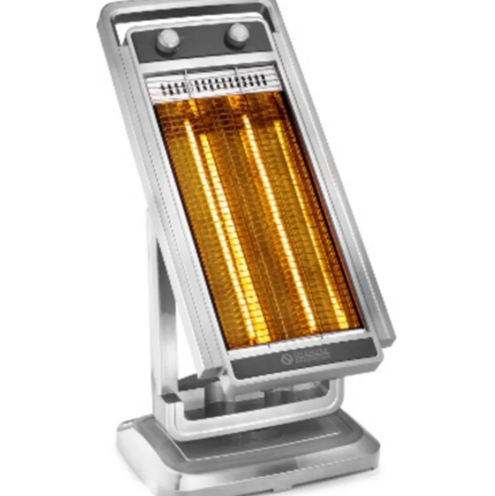 Splendid Stufa Alogena 1100W 2Lampade Oscillante E Orientabile