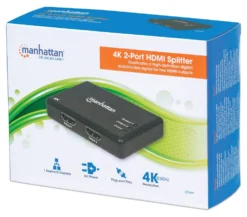 Splitter HDMI Techly IDATA HDMI 4K2PMH 4K Uhd