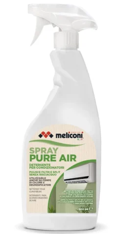 Spray pulizia condizionatori Meliconi 621028 Pure Air Green