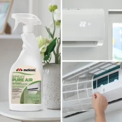 Spray pulizia condizionatori Meliconi 621028 Pure Air Green