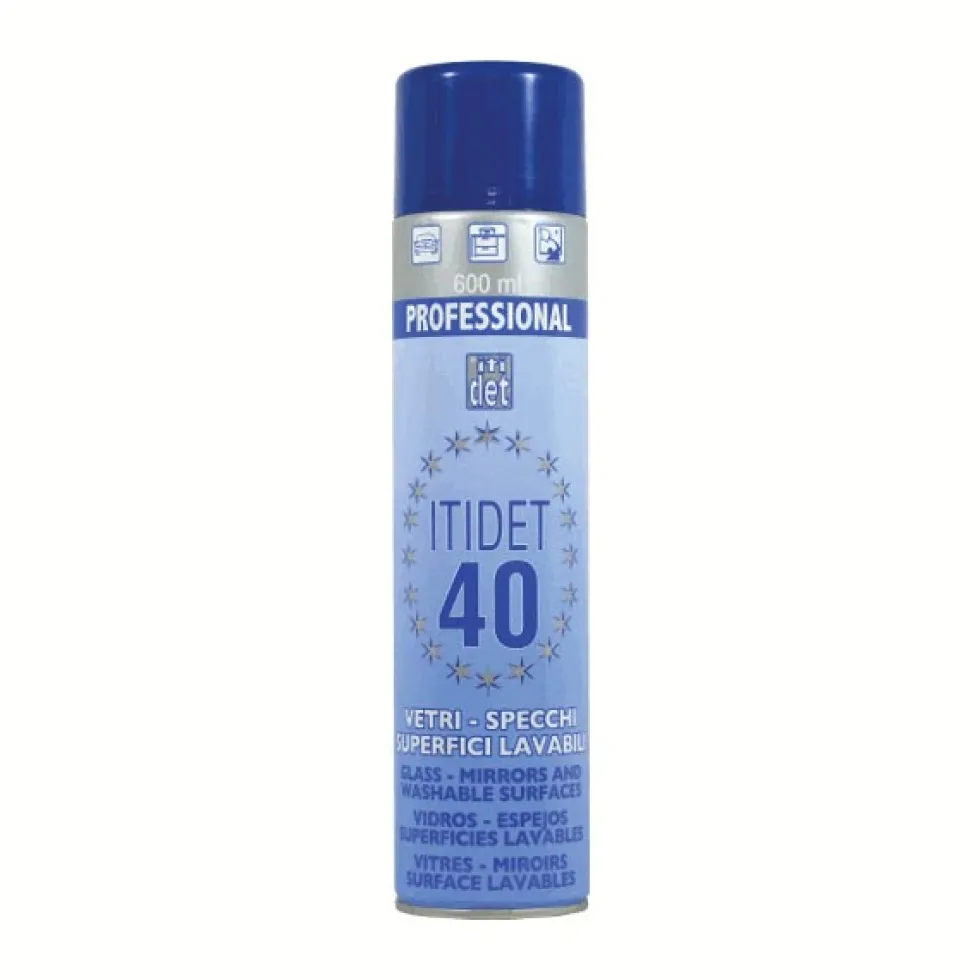 Spray vetri professionale 600 ml Itidet 40