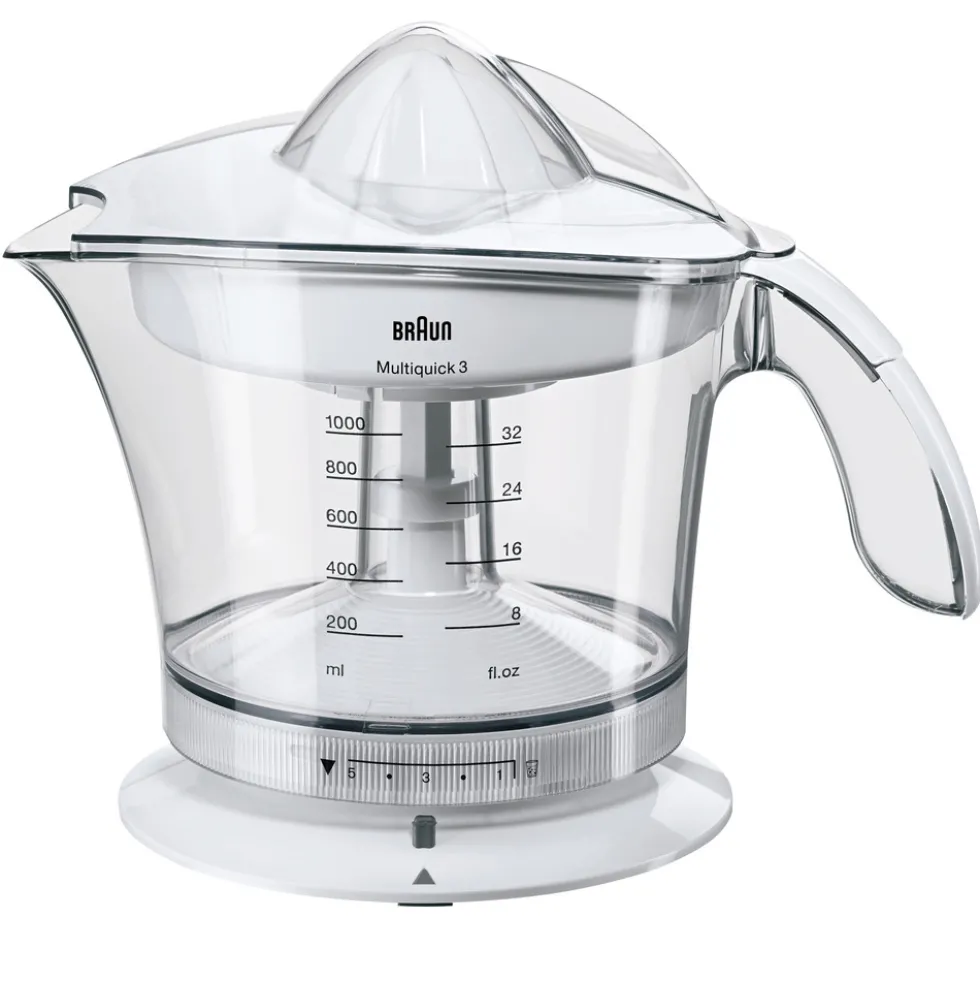 Spremiagrumi Braun MPZ9 BIANCO da 20W con 1L di capacità