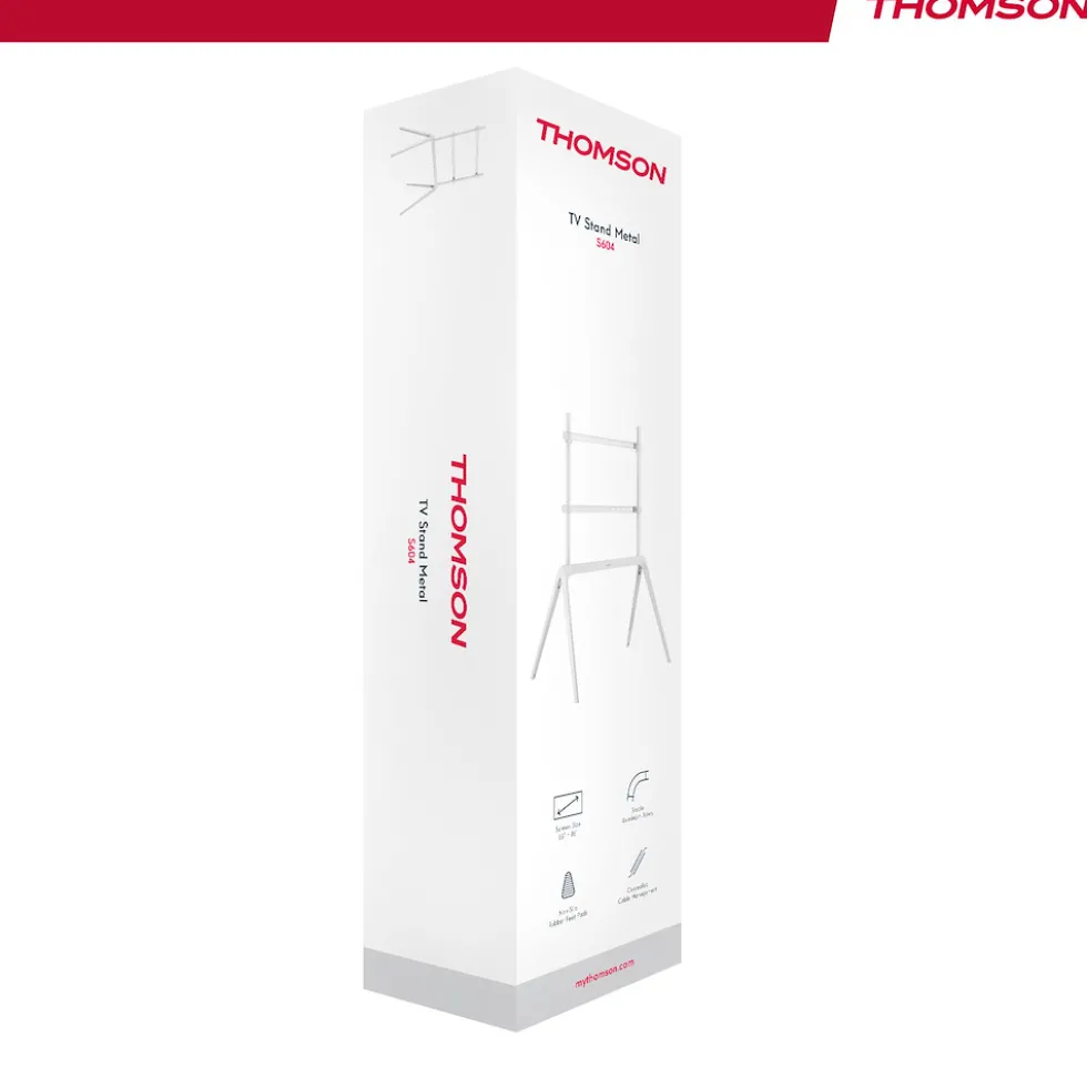 Staffa da pavimento Thomson S604 per TV fino a 60kg