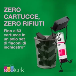 Stampante inkjet multifunzione Epson EcoTank ET-3956 con serbatoi ricaricabili