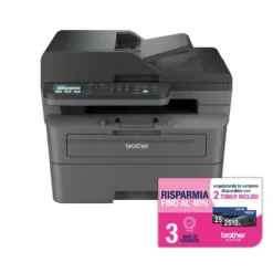 Stampante multifunzione Brother MFC-L2827DWXL laser B/N con toner XL