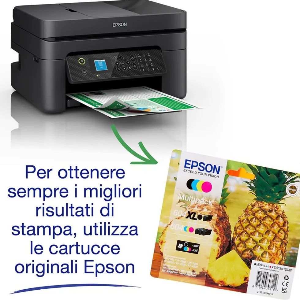 Stampante multifunzione Epson EcoTank ET-2910 Wi-Fi