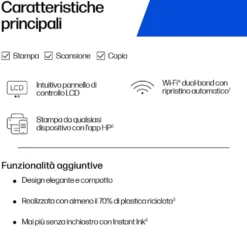 Stampante multifunzione HP DeskJet 2921 WiFi