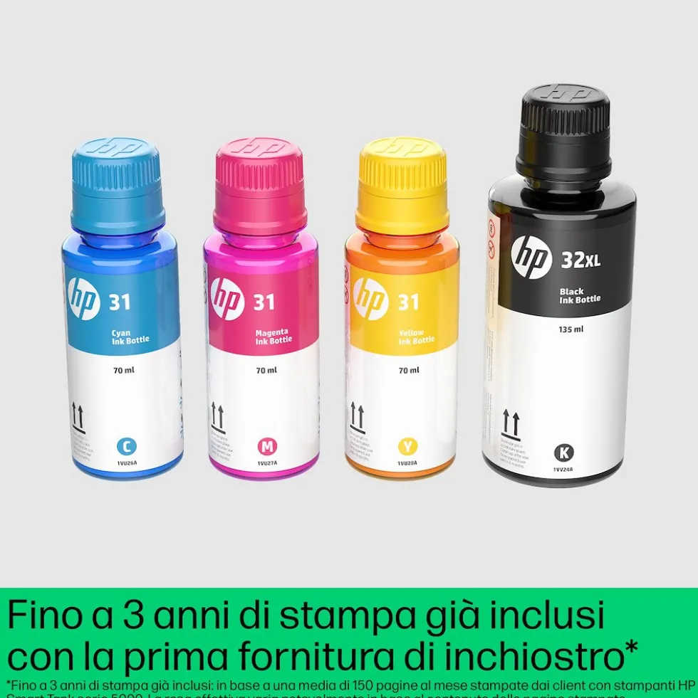 Stampante multifunzione HP Smart Tank 5105 con WiFi