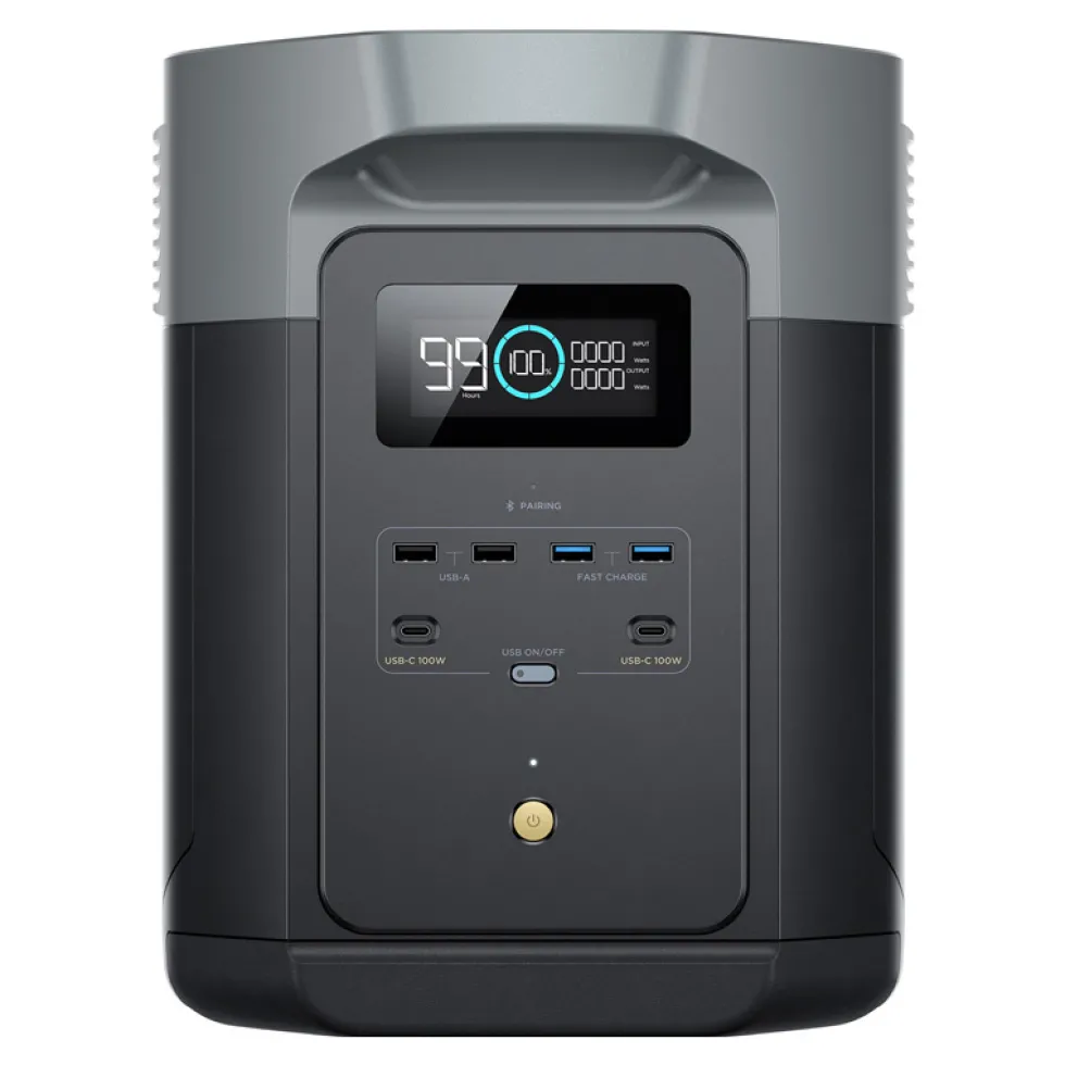Stazione di Ricarica Portatile EcoFlow DELTA 2 Max - Potenza e Affidabilità per le Tue Avventure