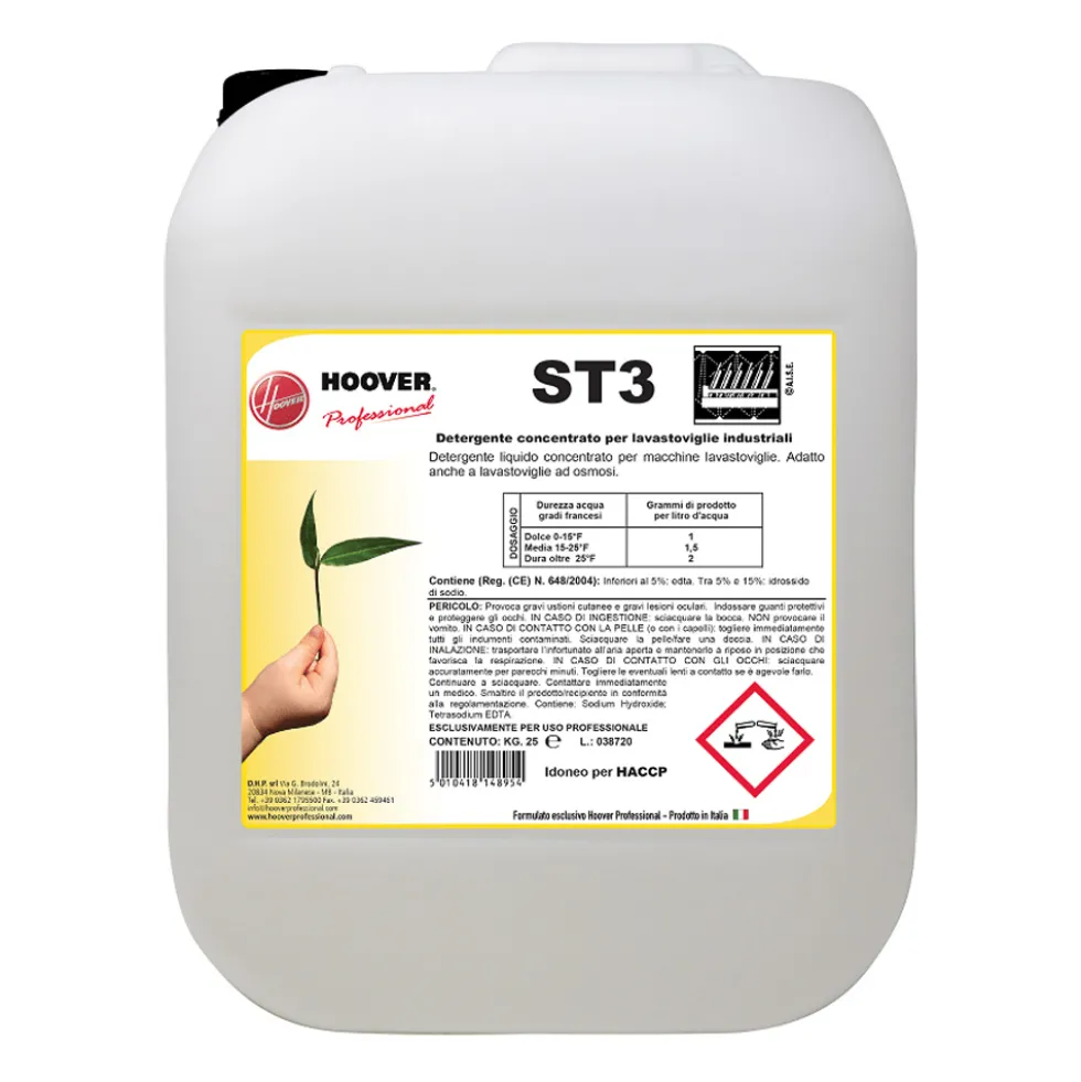 ST3 Detersivo liquido per lavastoviglie